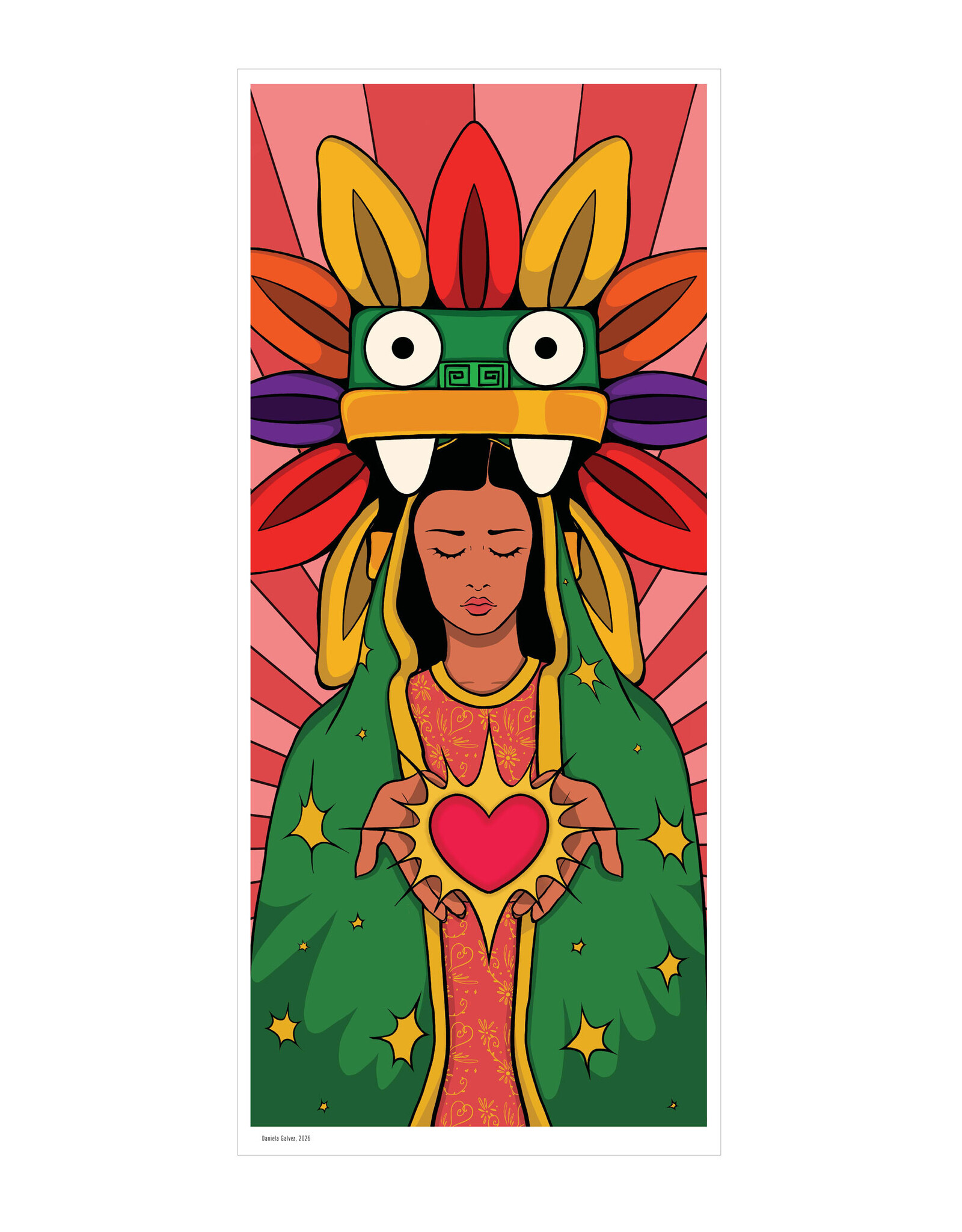 Illustration Poster Print by Daniela Galvez