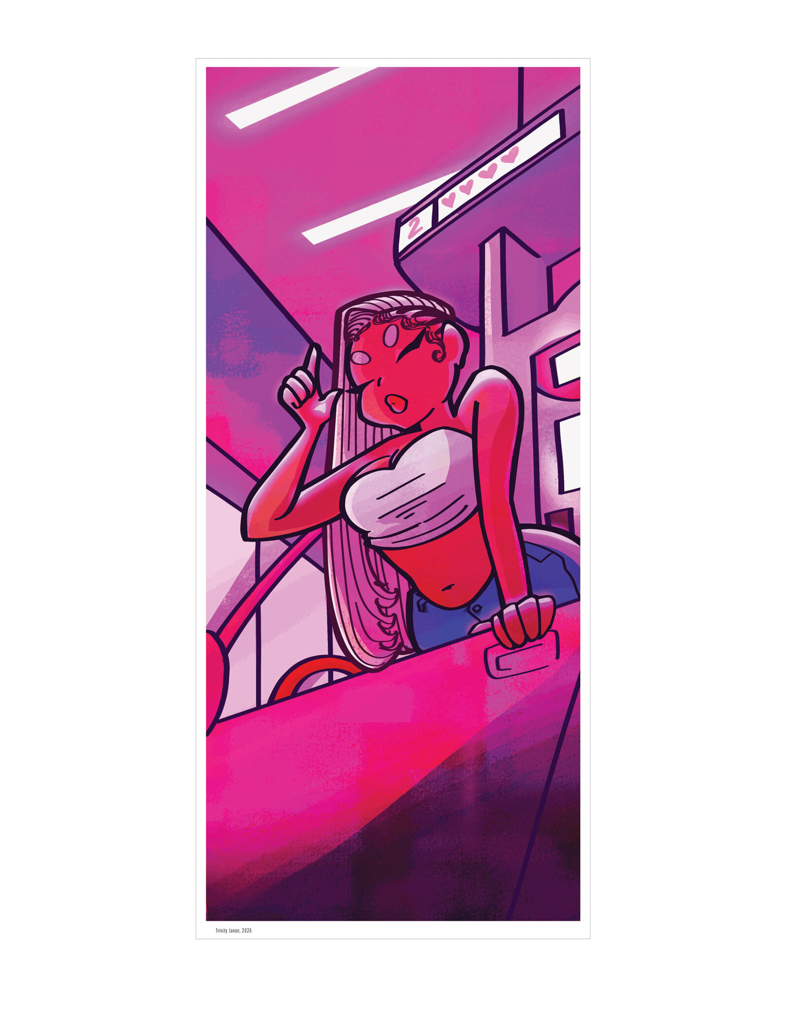 Illustration Poster Print by Trinity Janae