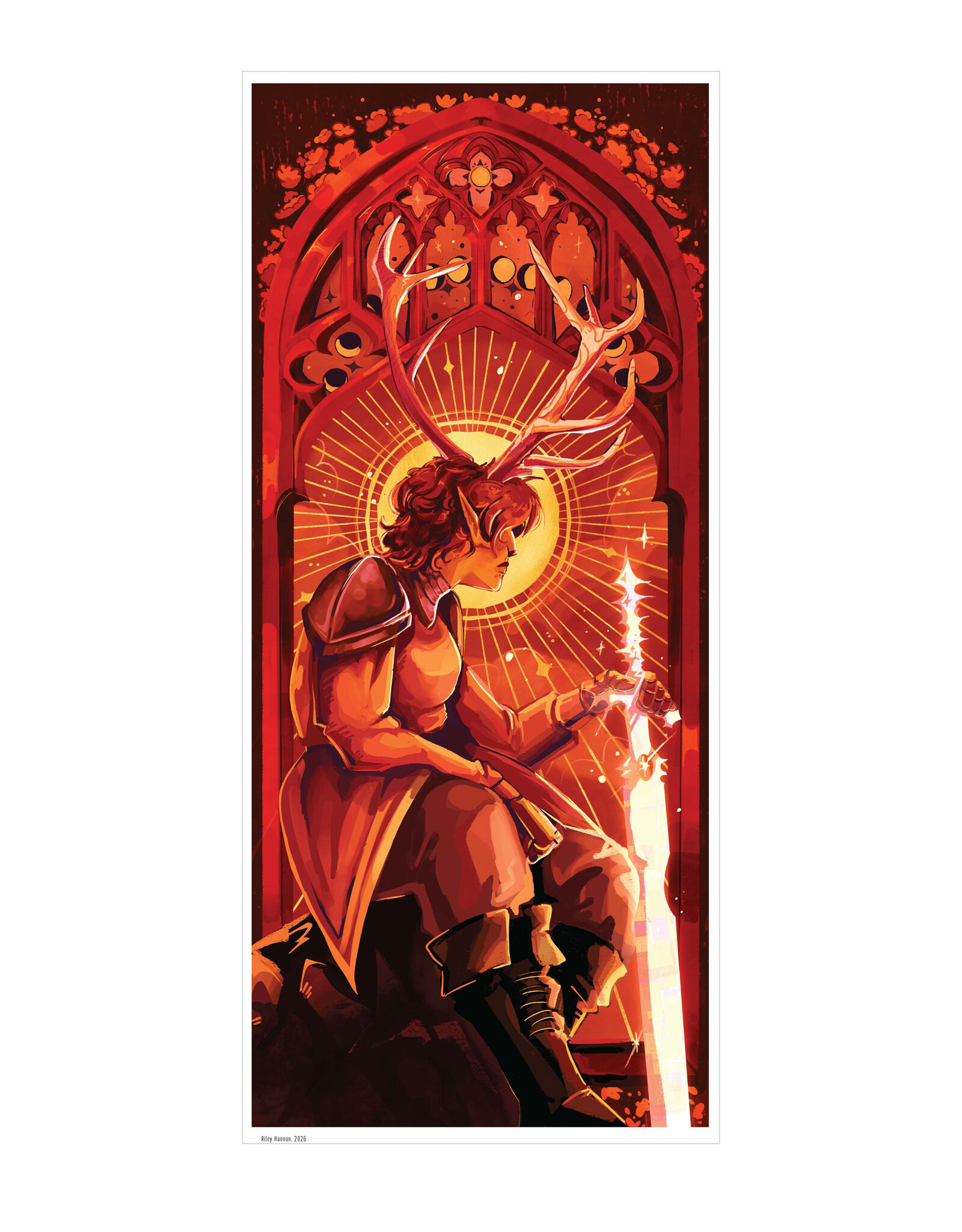 Illustration Poster Print by Riley Hannon