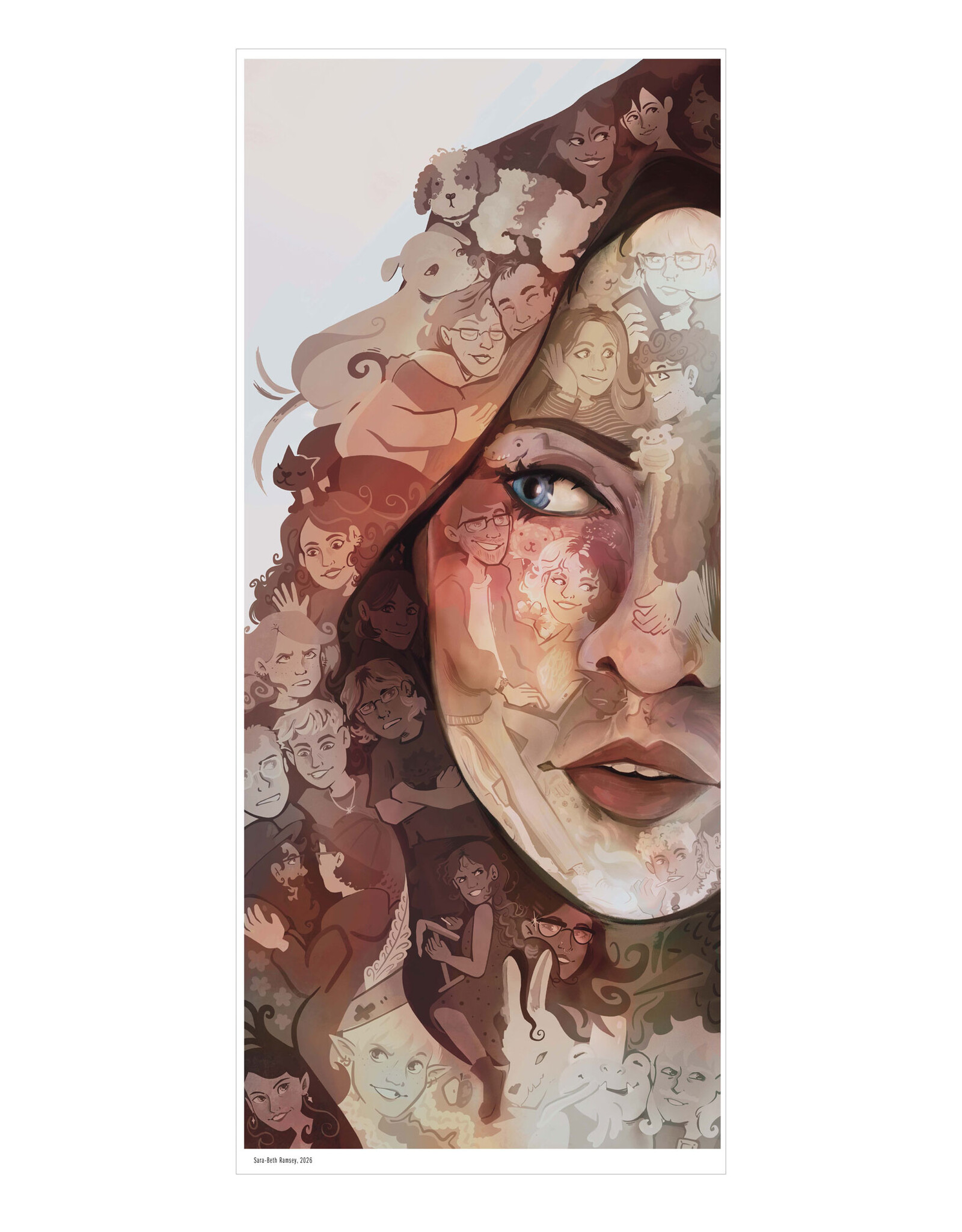 Illustration Poster Print by Sara-Beth Ramsey
