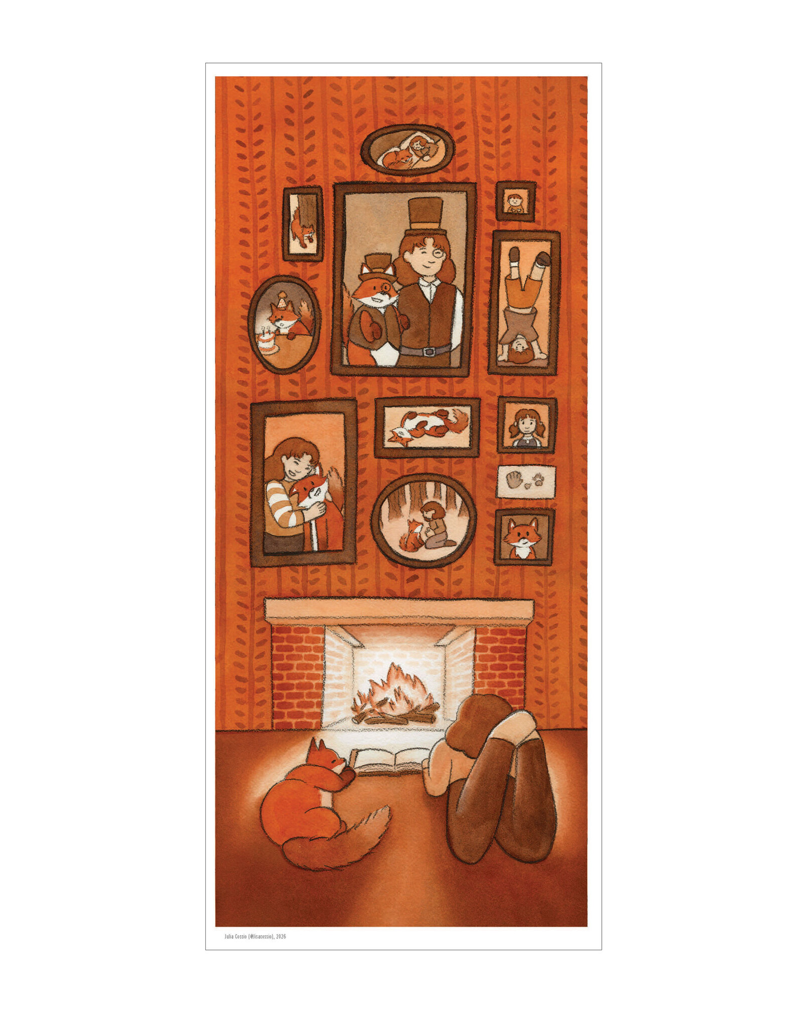 Illustration Poster Print by Julia Cossio