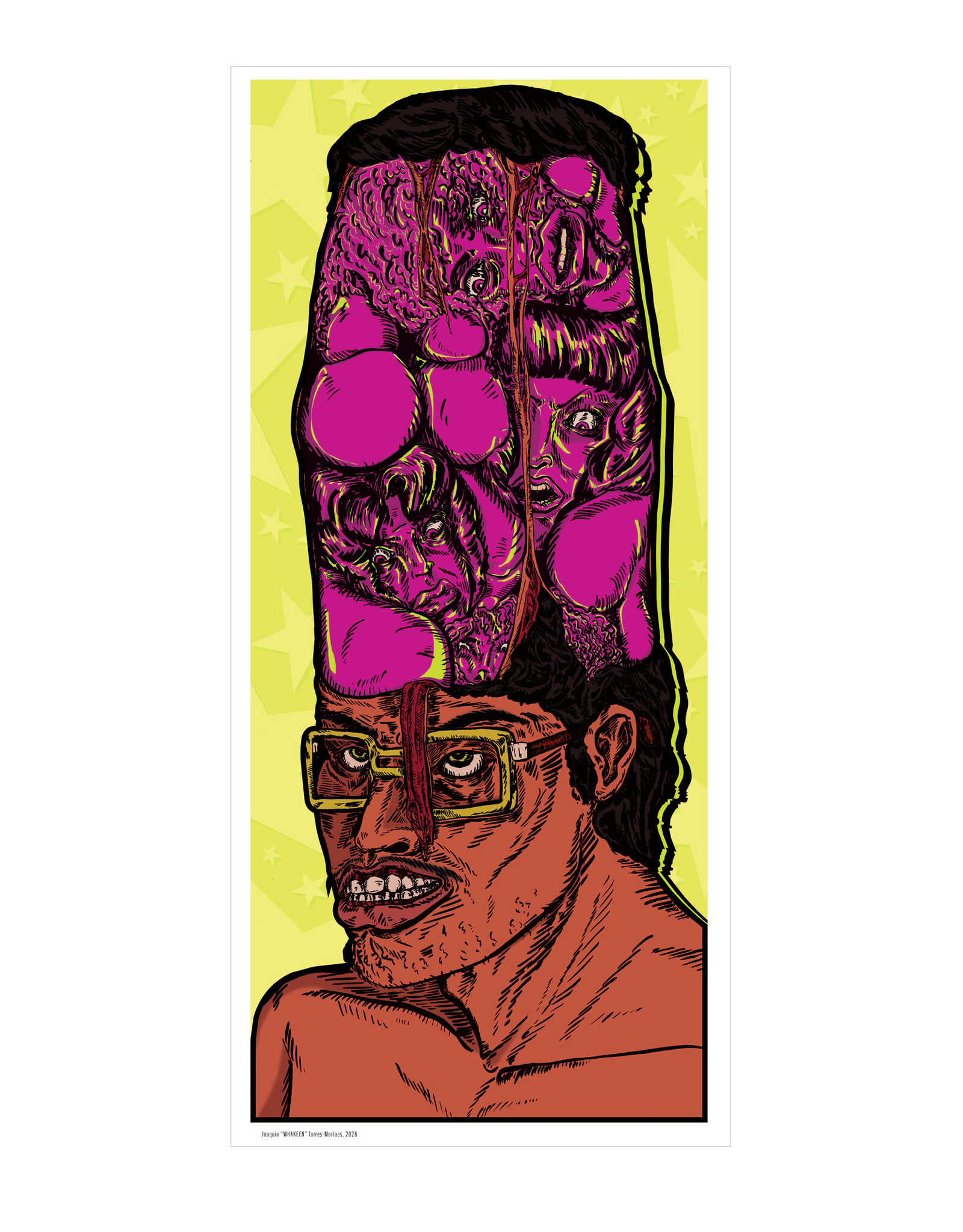 Illustration Poster Print by Joaquin "WHAKEEN" Torres-Morlaes