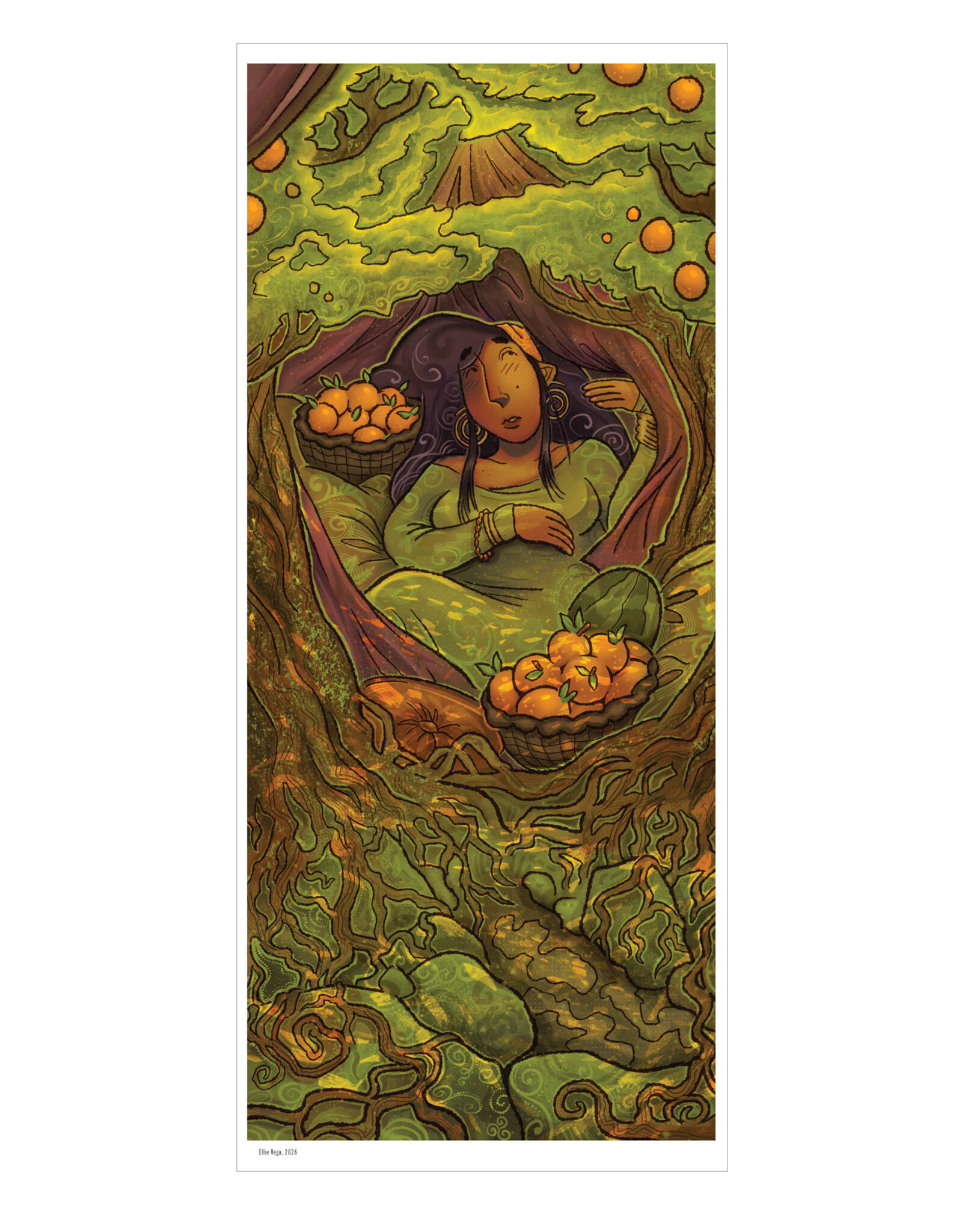 Illustration Poster Print by Ellie Vega