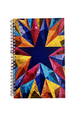 Manifest Kaleidoscope Notebook (blank), Design by Sara-Beth Ramsey