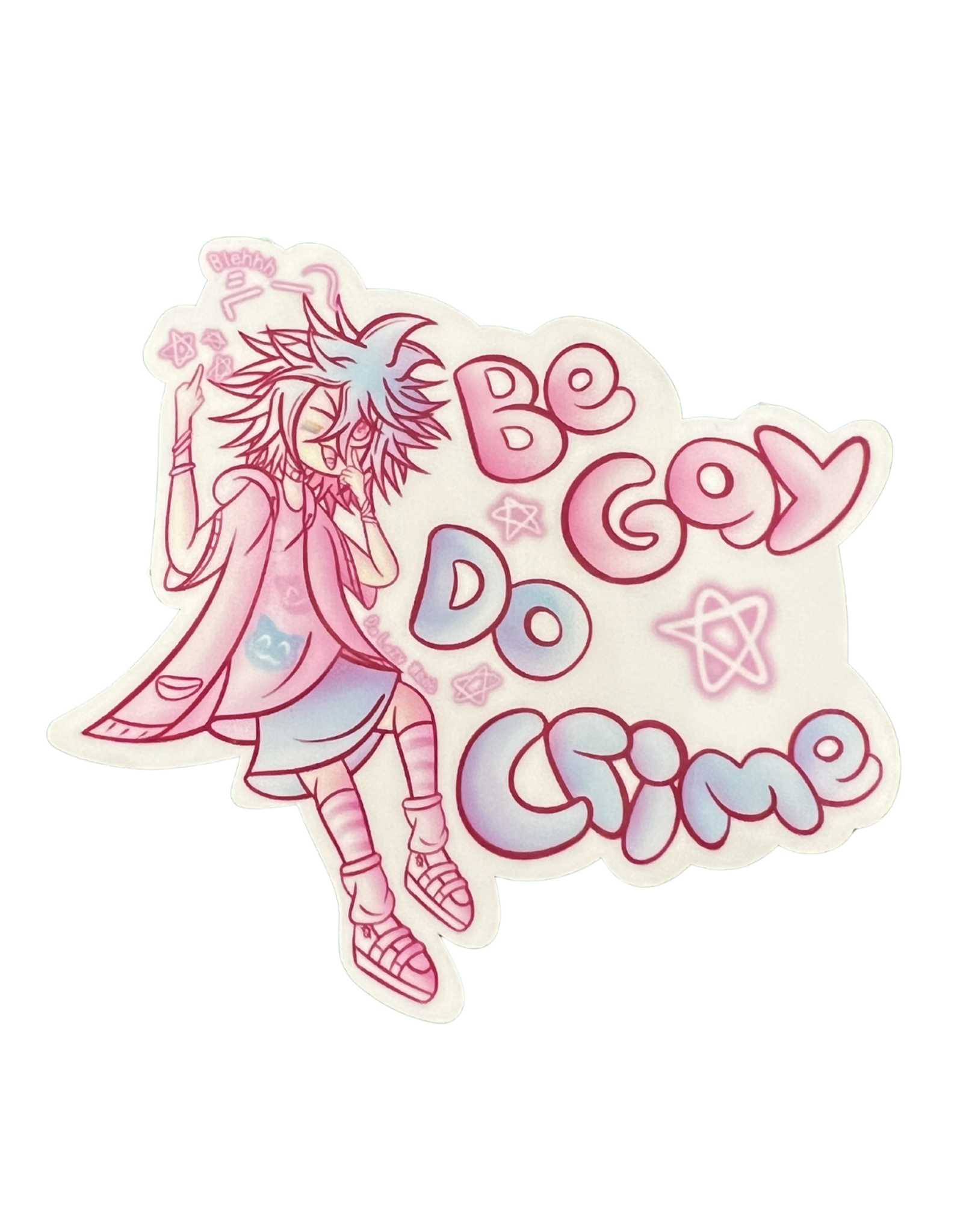 Be Gay Do Crime sticker by Da Lazy Weeb