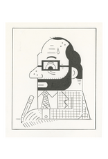 Ivan Brunetti Self-Portrait (Doodling) by Ivan Brunetti