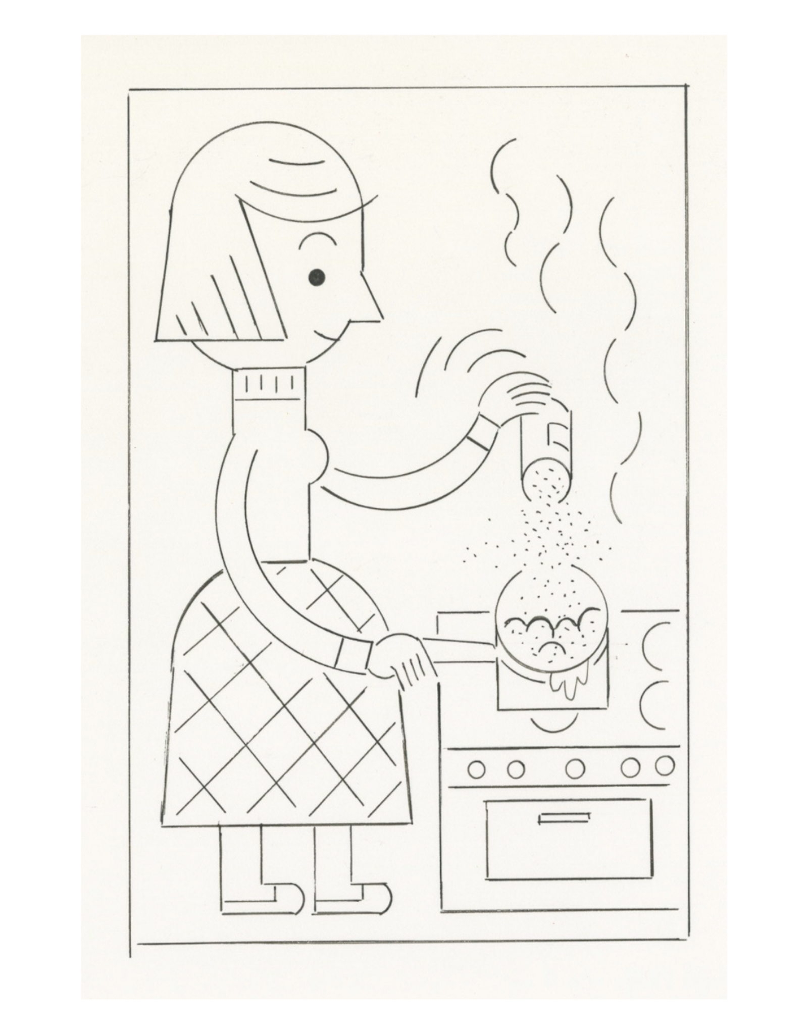 Ivan Brunetti 6 - Cook, Illustration by Ivan Brunetti for The New Yorker, Red Peppers, May 4, 2026