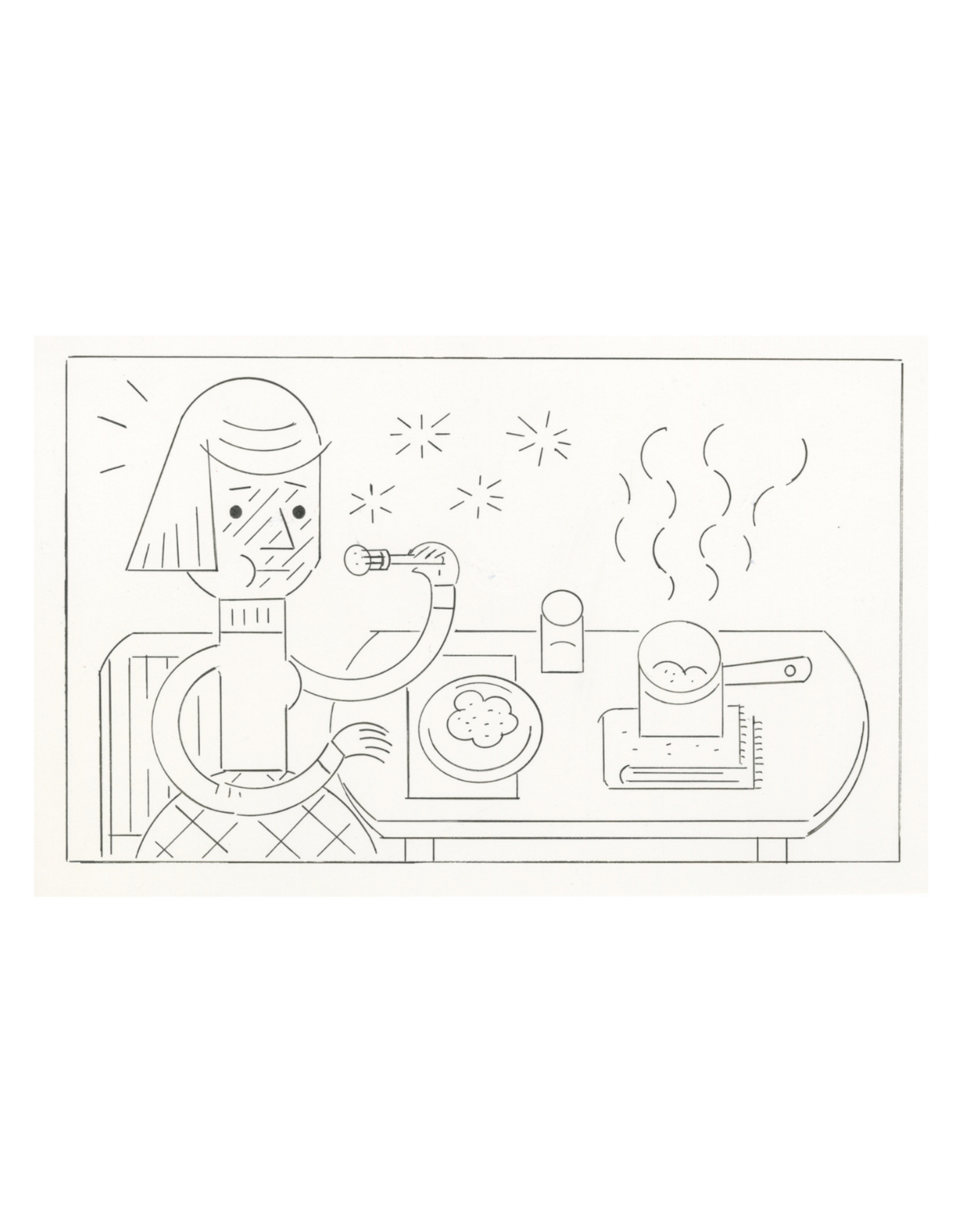 Ivan Brunetti 7 - Eat, Illustration by Ivan Brunetti for The New Yorker, Red Peppers, May 4, 2026