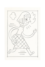 Ivan Brunetti 9 - Running, Illustration by Ivan Brunetti for The New Yorker, Red Peppers, May 4, 2026