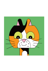 Ivan Brunetti Cat Enamel Pin by Ivan Brunetti