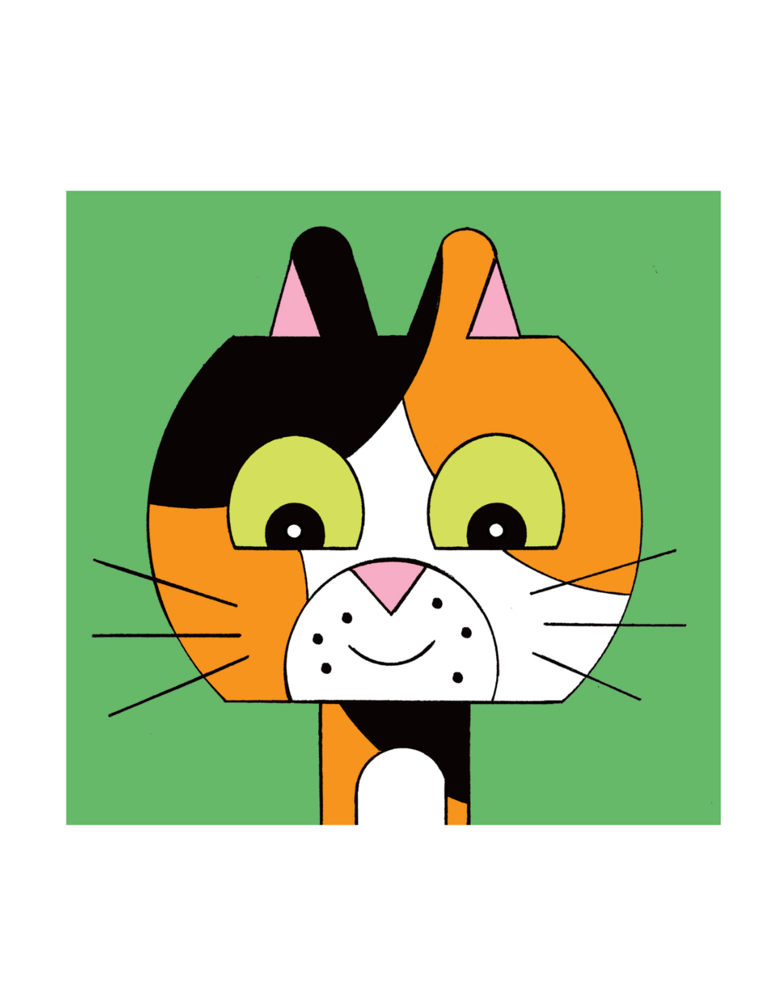 Ivan Brunetti Cat Enamel Pin by Ivan Brunetti