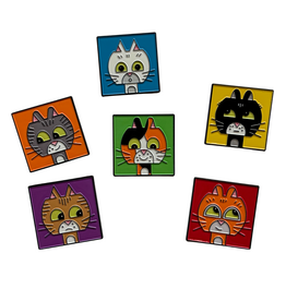Buy Columbia, By Columbia Cat Enamel Pin by Ivan Brunetti