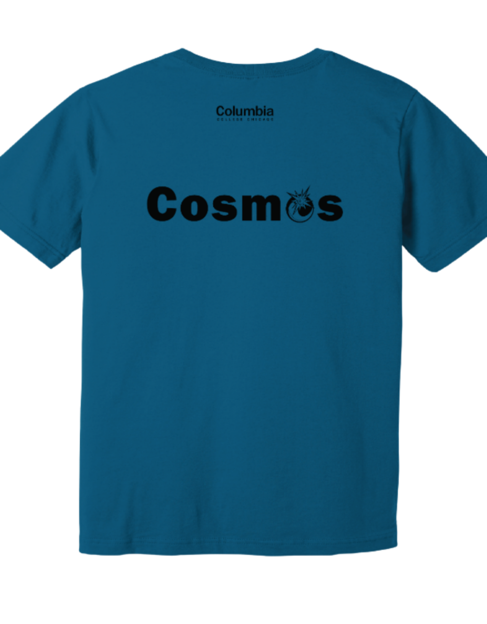 Cosmos Columbia College Chicago Cosmos T-Shirt in Deep Teal