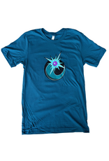 Cosmos Columbia College Chicago Cosmos T-Shirt in Deep Teal