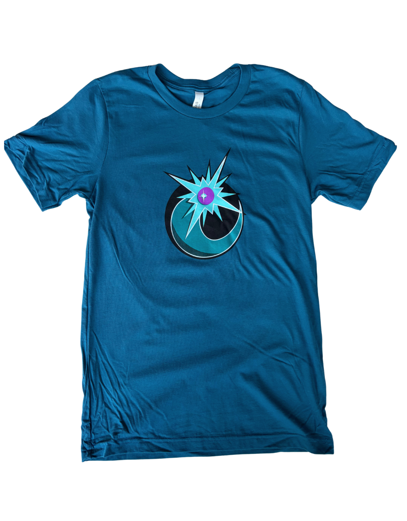 Cosmos Columbia College Chicago Cosmos T-Shirt in Deep Teal