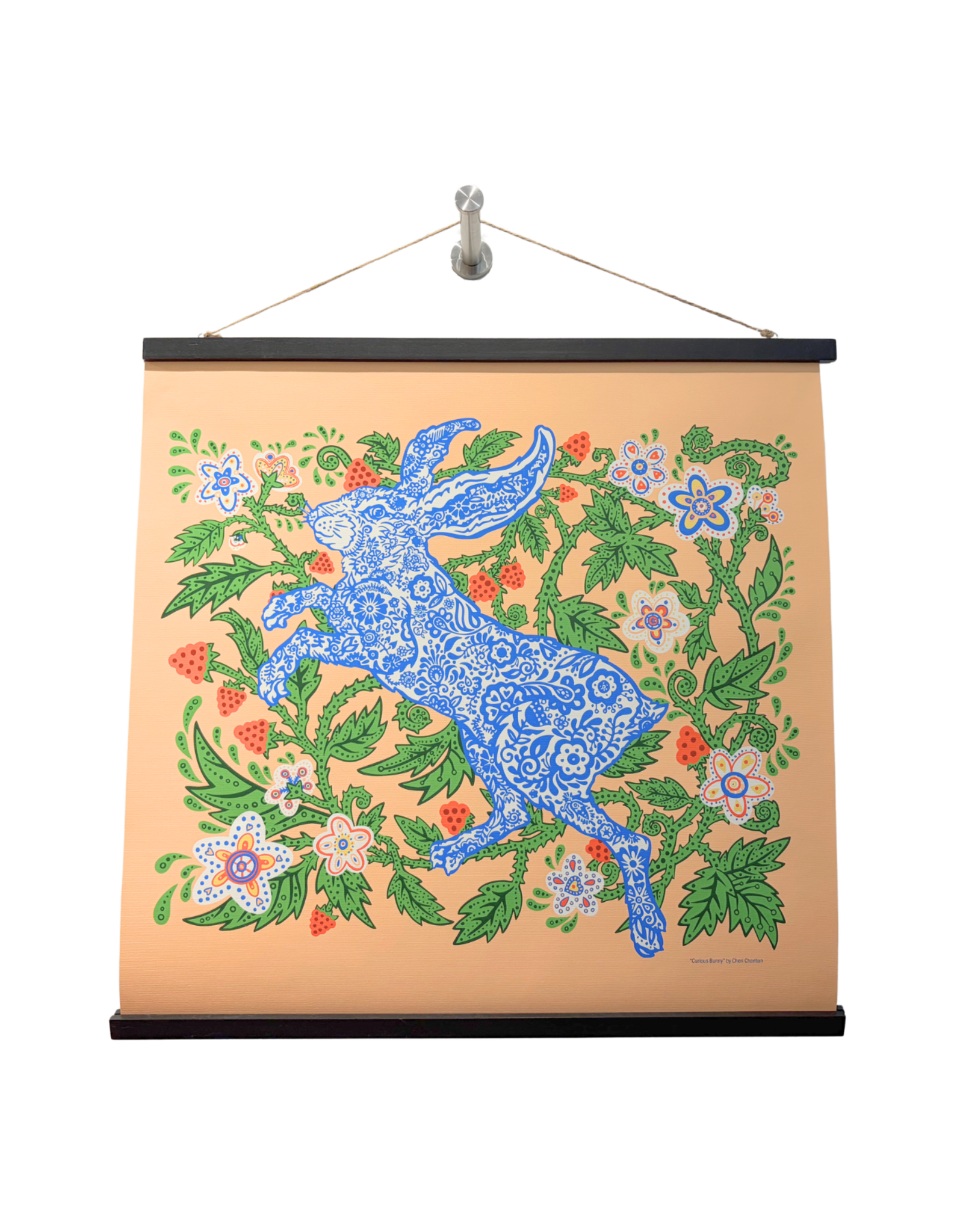 Buy Columbia, By Columbia Curious Bunny 24" Banner by Cheri Lee Charlton