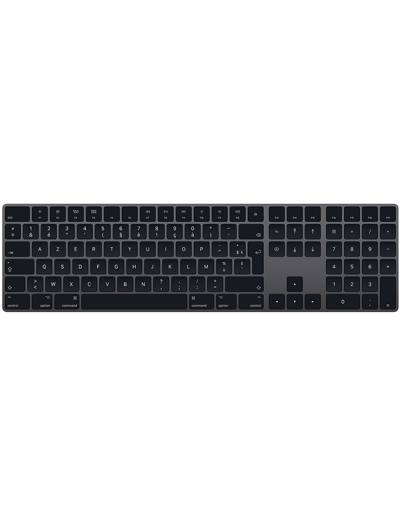 APPLE Magic Keyboard avec pavé numérique - Français (AZERTY) - Gris cosmique