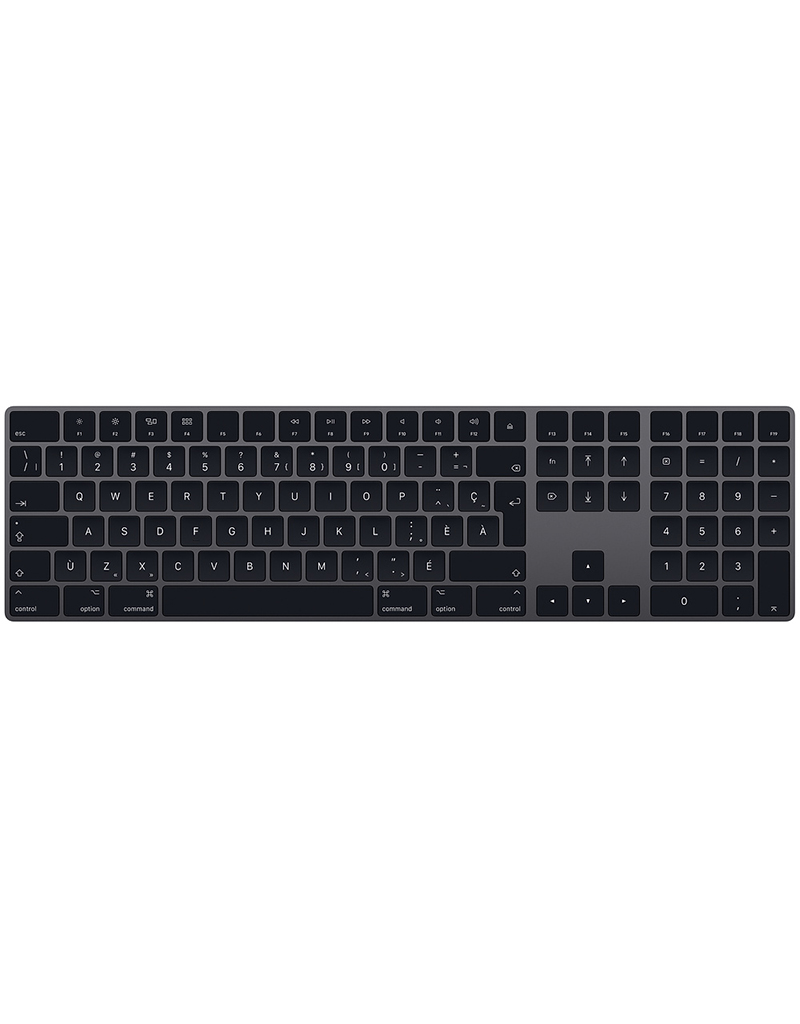 APPLE Magic Keyboard avec pavé numérique - Français (Canada QWERTY) - Gris cosmique