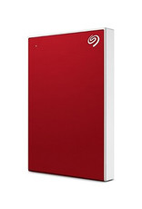 Seagate Disque Dur - Backup Plus Slim - 1 To - Rouge