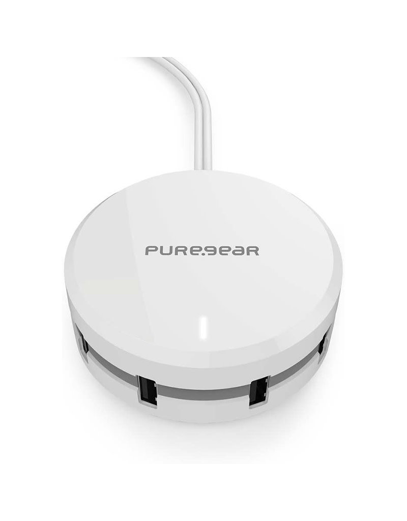 PureGear Station de Charge USB - Blanc