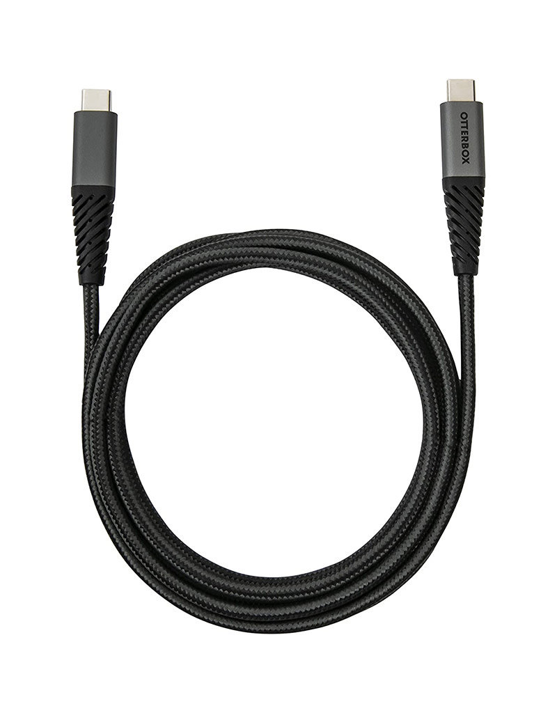 OtterBox Câble USB-C à USB-C 3 pieds - Noir / Gris