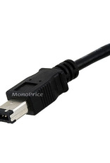 Monoprice Câble - FireWire -  800/FireWire 400 6 pieds - Noir