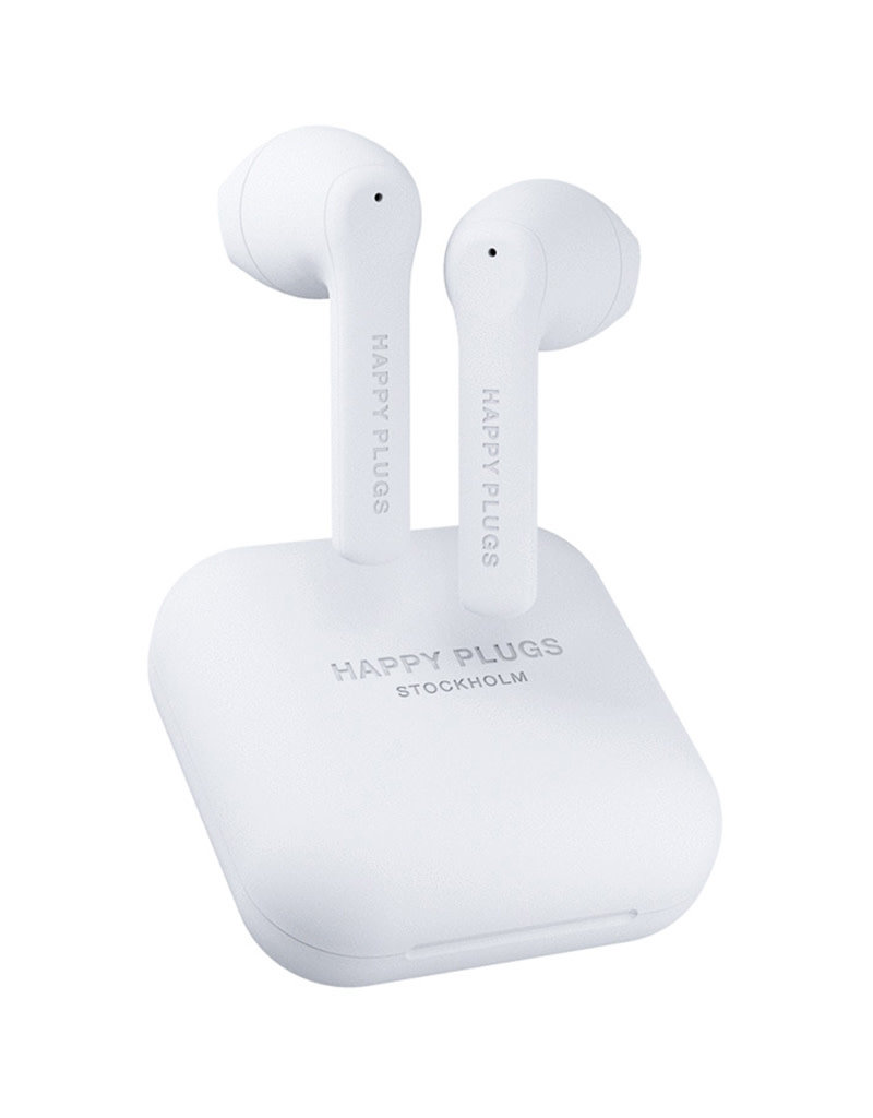 Happy Plugs Écouteurs sans fil Air 1 Go - Blanc