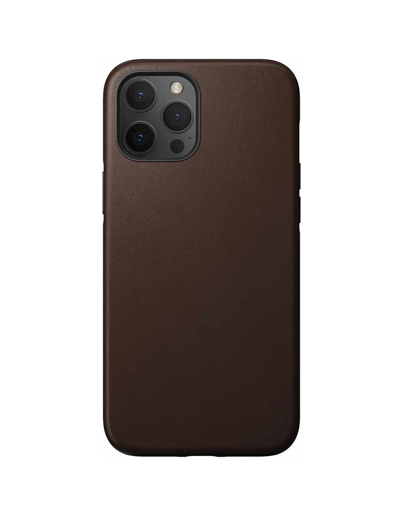 Nomad Étui de protection robuste en cuir pour iPhone 12 Pro Max - Brun rustique