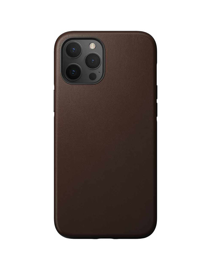 Nomad Protective Case Rugged Leather for iPhone for 12 Pro Max - Rustic Brown