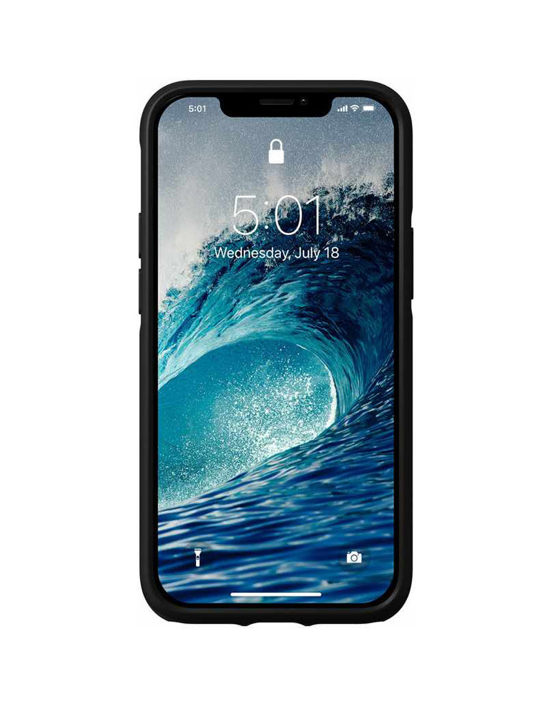 Nomad Étui de protection robuste en cuir pour iPhone 12 mini - Noir