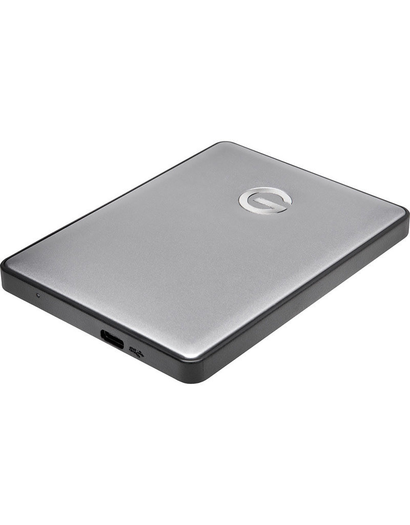 G-Technology Portable Hard Drive G-Drive with USB-C / USB-A cable - 1 Tb - Grey