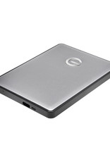 G-Technology Disque dur externe portable G-Drive avec câble USB-C / USB-A - 4 To - Gris