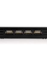 Star Tech Hub 4 Port Compact USB 2.0 wall connection