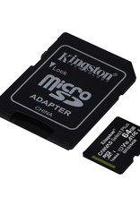 Kingston Carte microSDXC Class 10 - 64 Go