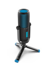 Talk Pro Microphone USB | Sortie USB-C | Cardioïde, omnidirectionnelle, stéréo, bidirectionnel | Taux d'échantillonnage 192 K | Réponse en fréquence 20 Hz-20 kHz | Volume, contrôle du gain, silencieux rapide | Plug & Play