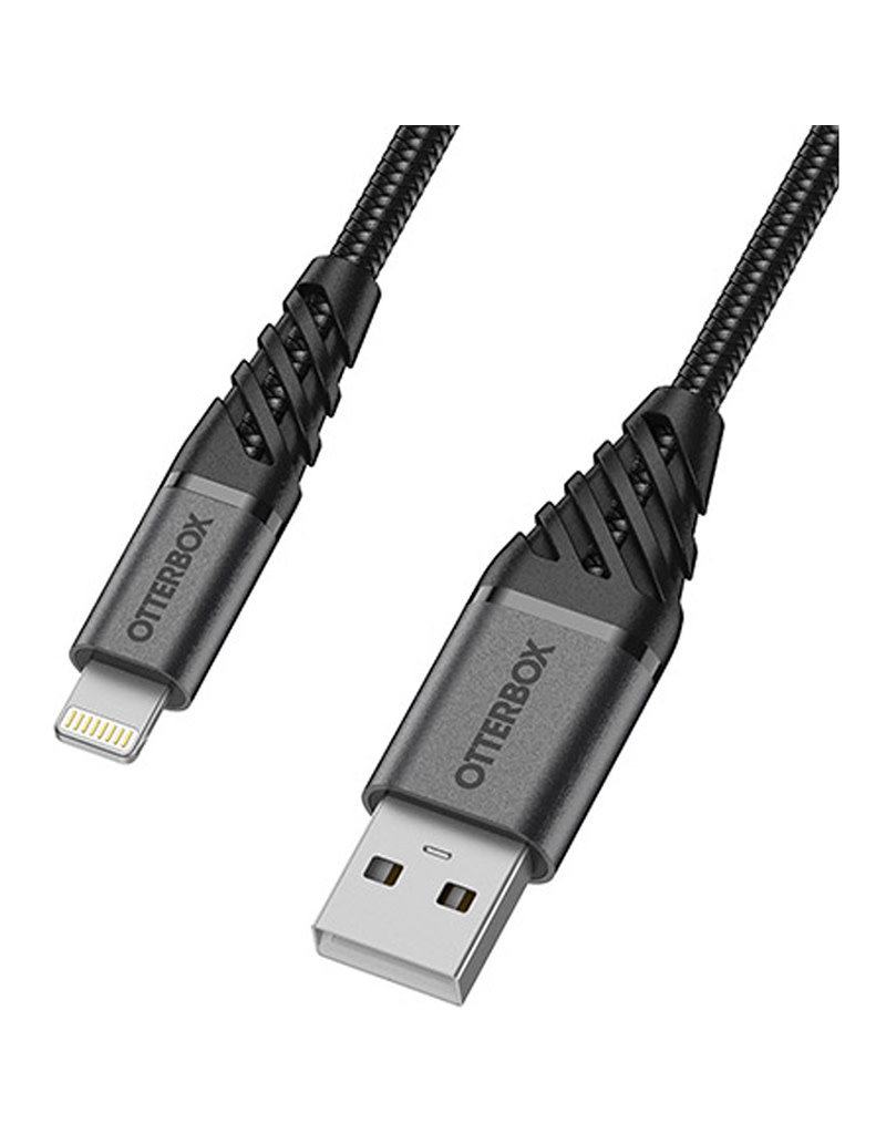 OtterBox Câble de charge/sync Lightning Premium 3.3 pieds (1m) Noir