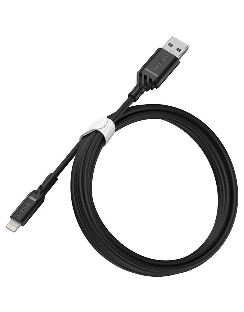 OtterBox Câble Lightning vers USB-A 6 Pieds (2m) - Noir