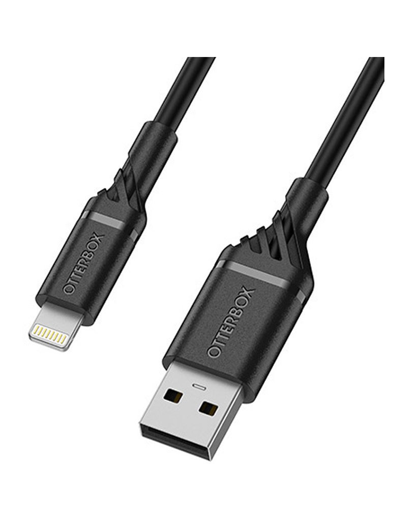 OtterBox Câble Lightning Charge/Sync 6 Pieds (1.8m) Noir