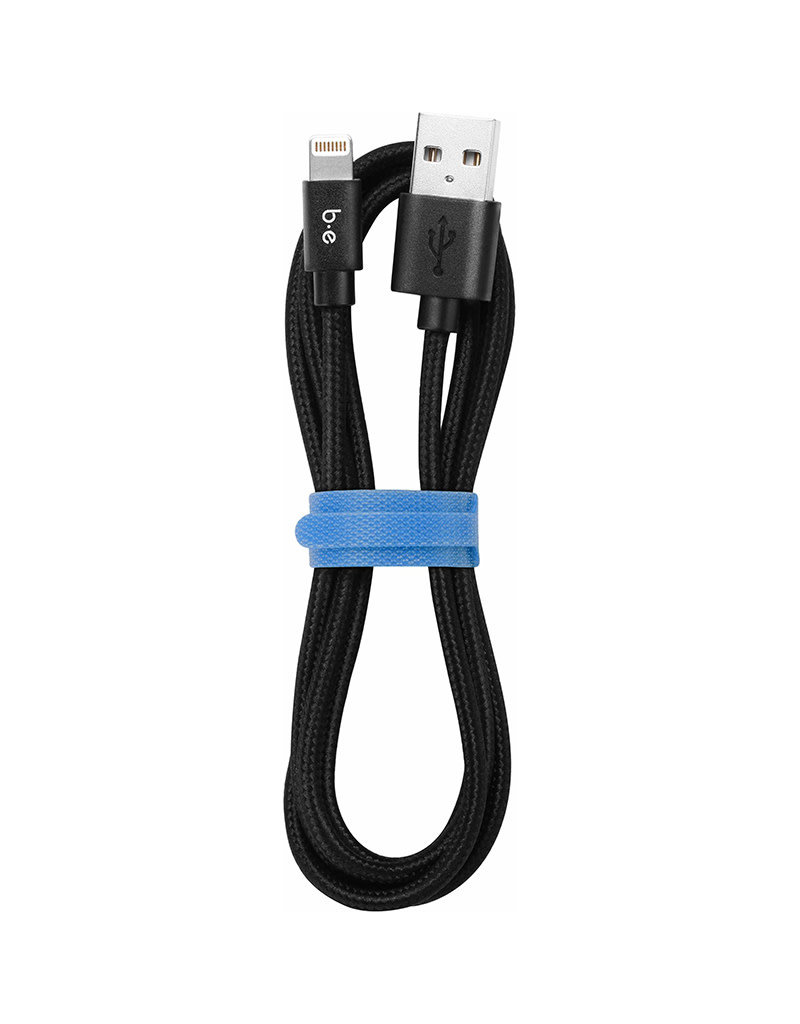 Blu Element Câble Lightning - 4 Pieds (1.2m) - Noir