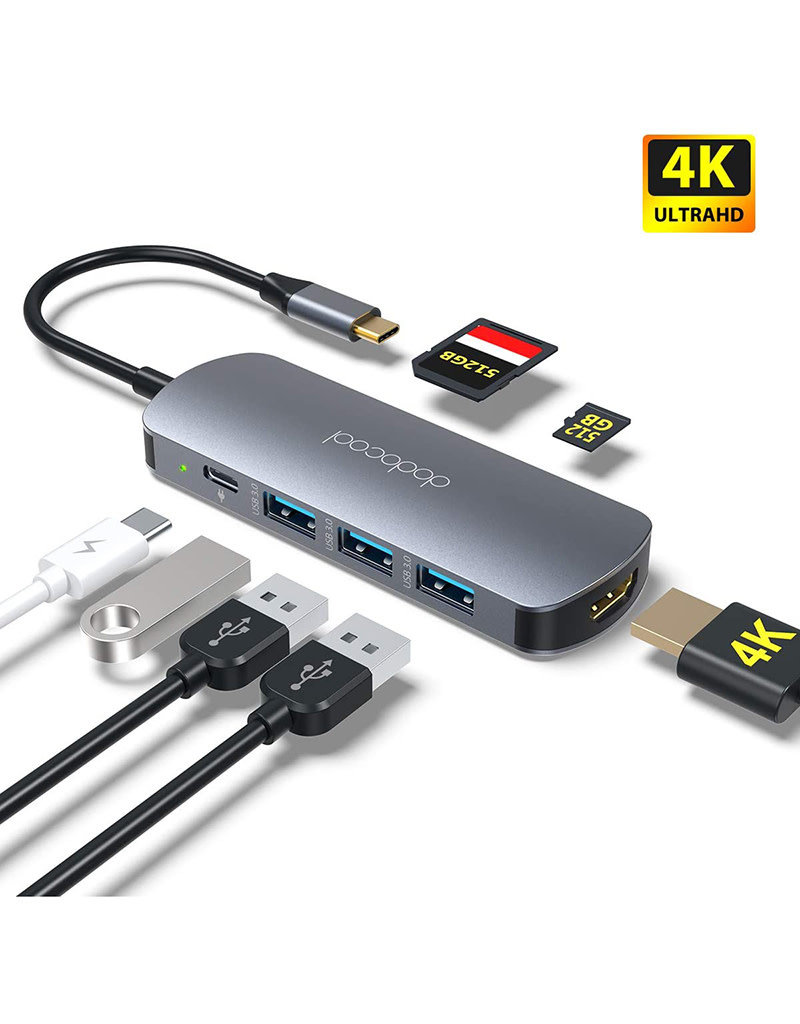 dodocool Hub USB-C Multiport 7 en 1