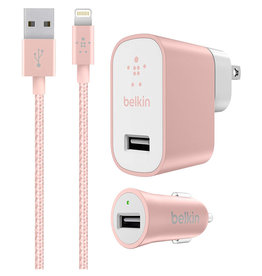 Belkin Charging Kit for iPhone and iPad - Rose Gold