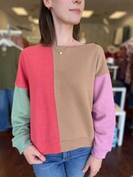 Threadzz Color Block Sweatshirt