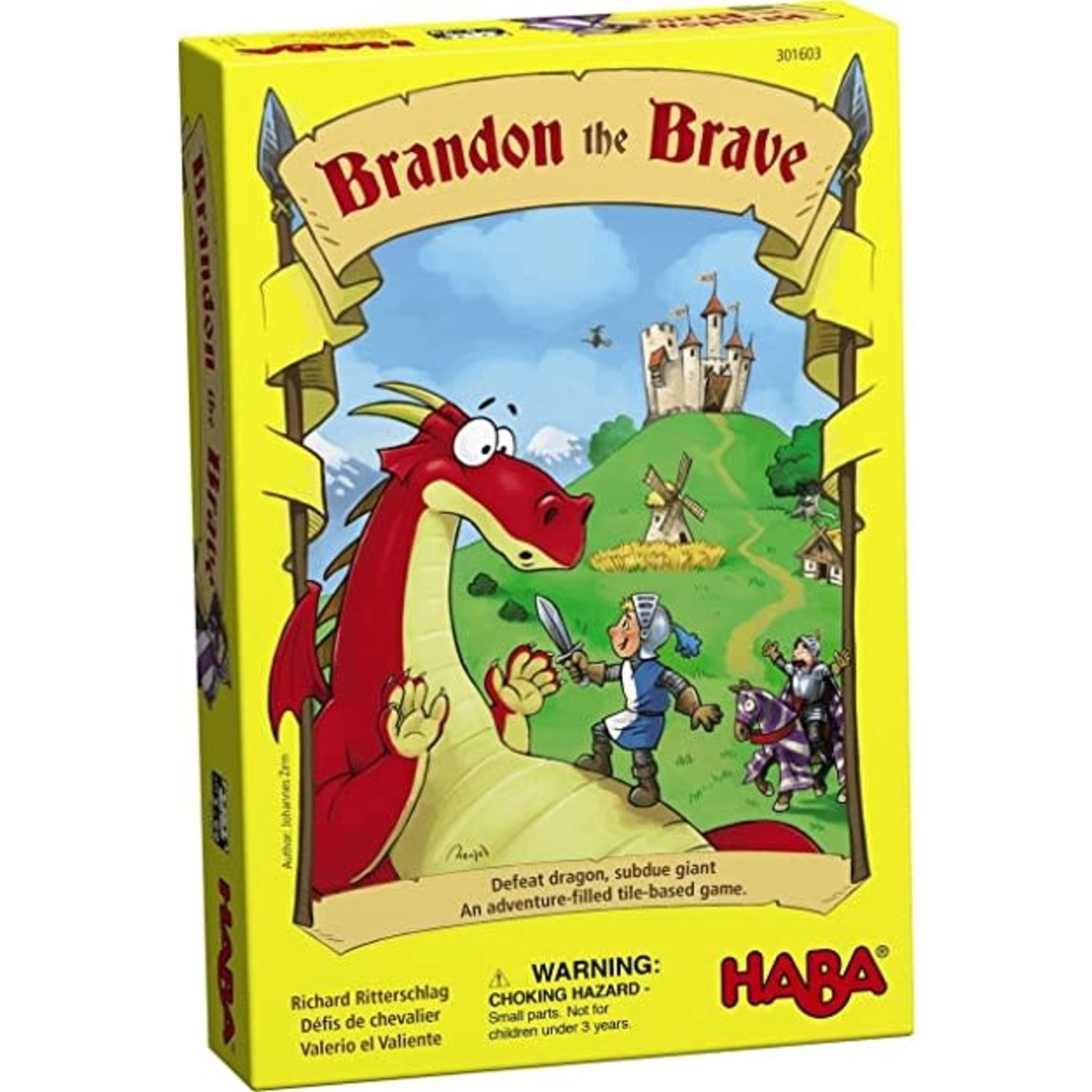 HABA Rhino Hero A Heroic Stacking Card Game for Ages 5 and Up - Triple  Award Winner