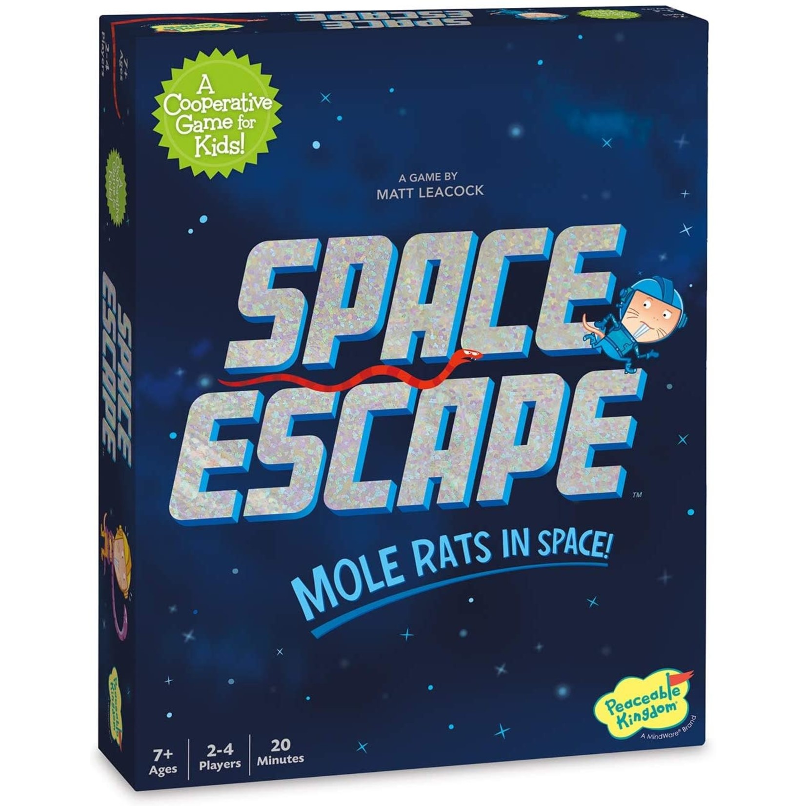 Peaceable Kingdom Space Escape: Mole Rats in Space!