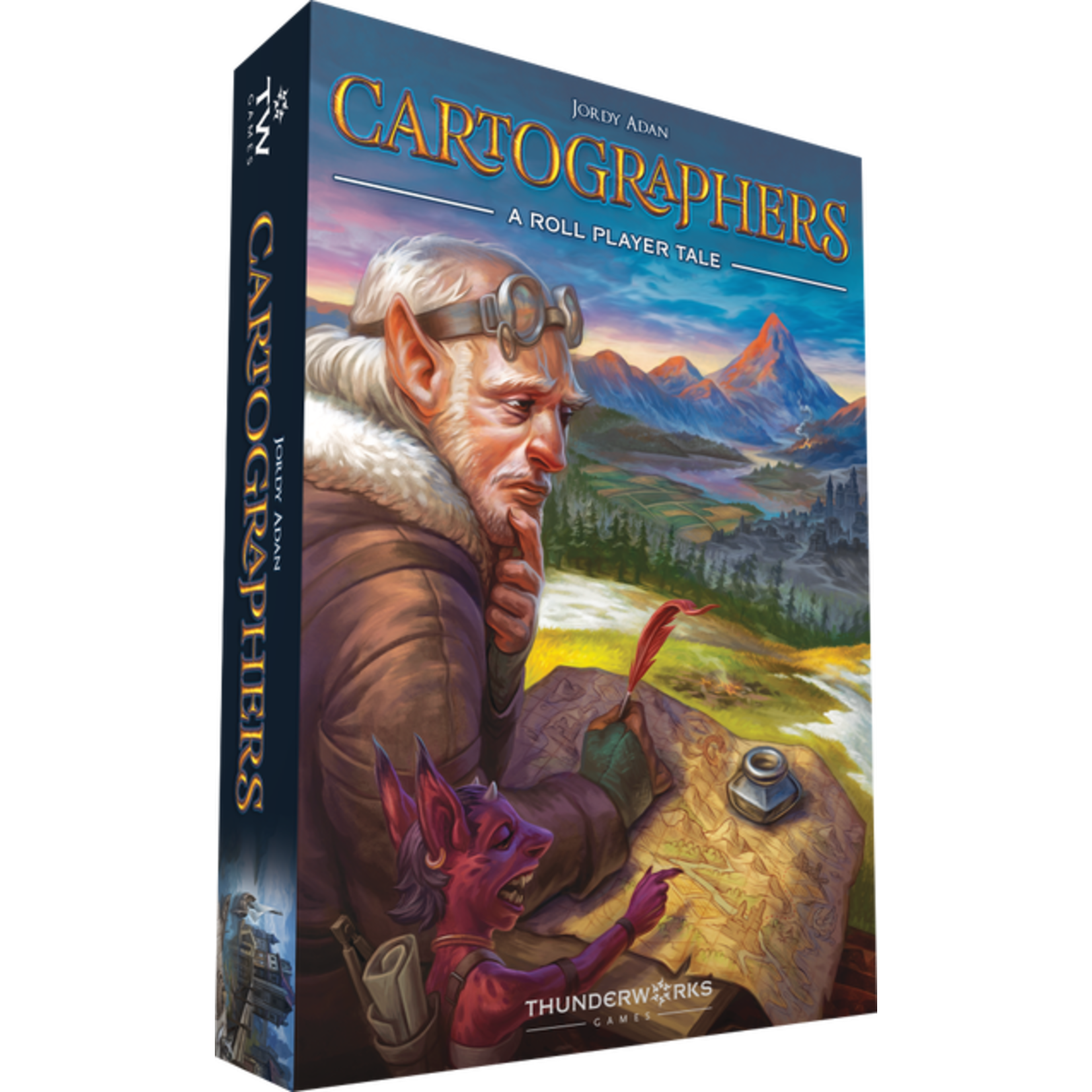 Thunderworks Games Cartographers: A Roll Player Tale