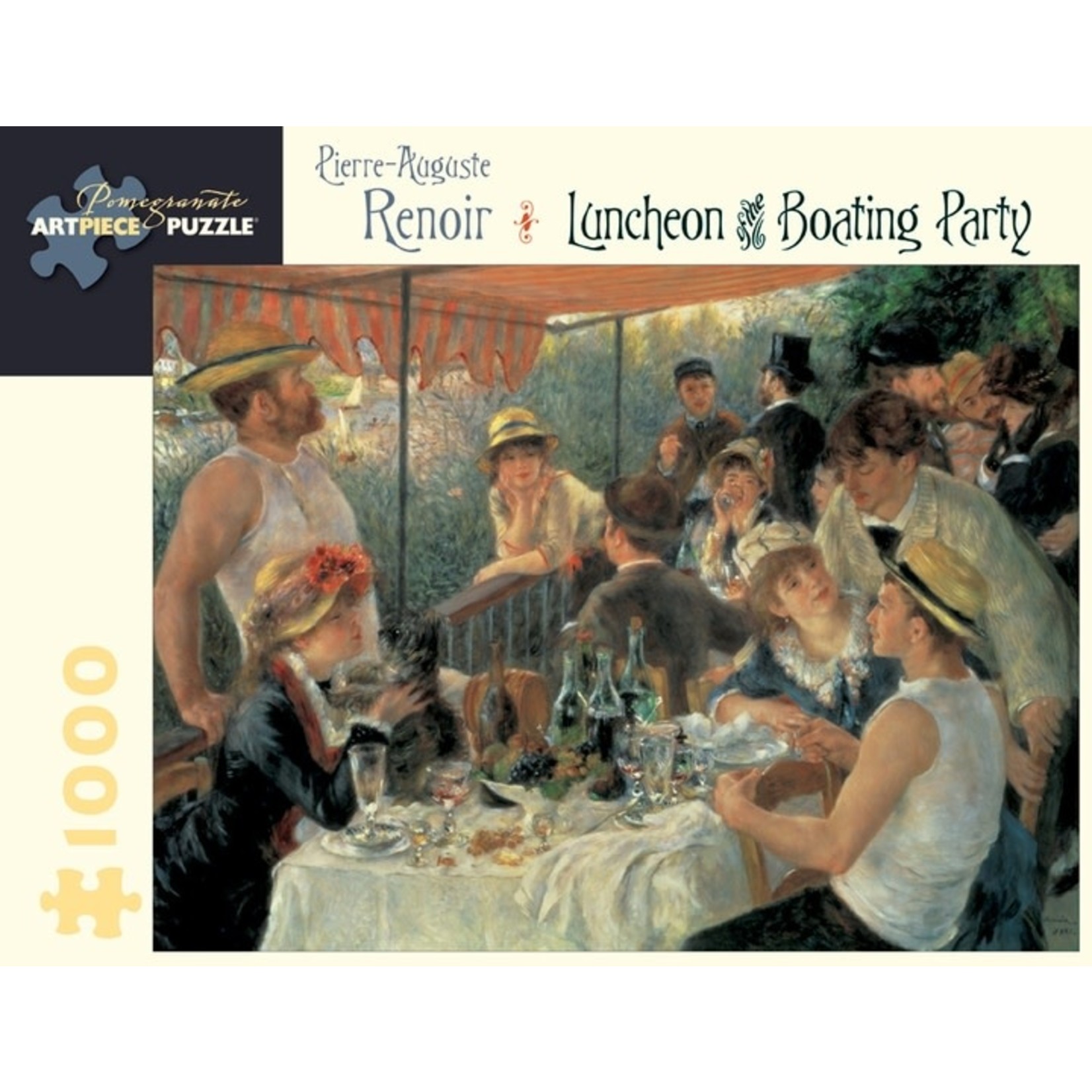 Pomegranate Luncheon of the Boating Party by Pierre-Auguste Renoir, 1000-Piece Jigsaw Puzzle