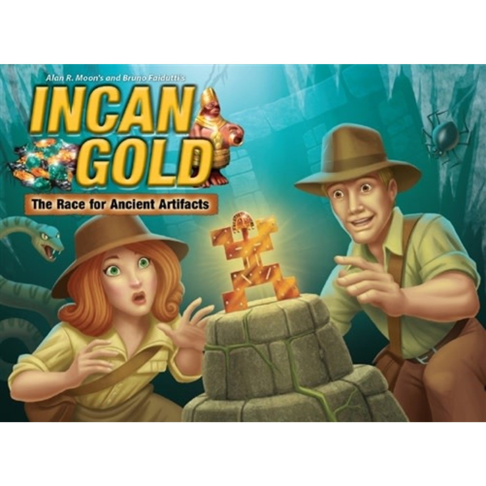 Eagle-Gryphon Games Incan Gold: Bookshelf Edition