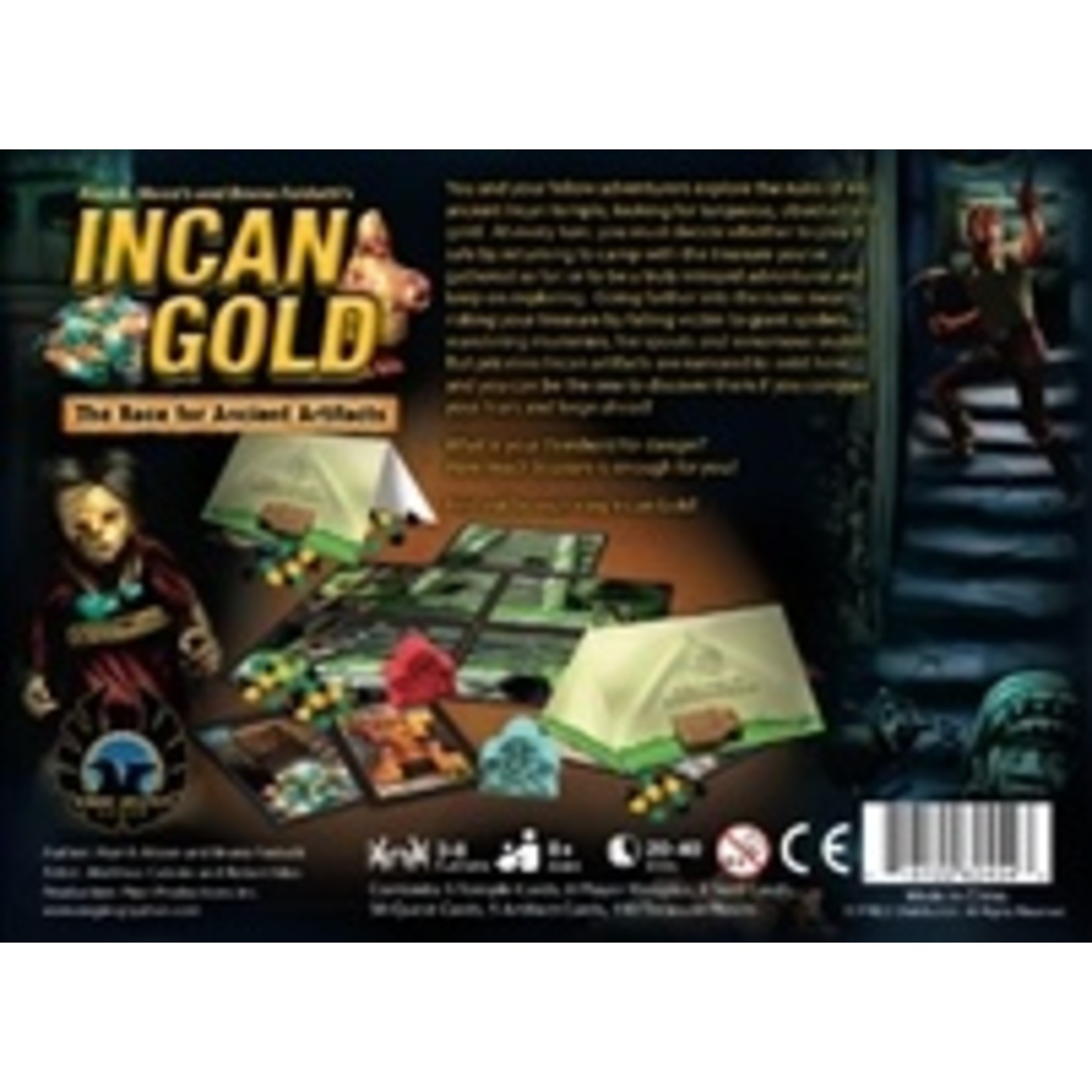Eagle-Gryphon Games Incan Gold: The Race for Ancient Artifacts