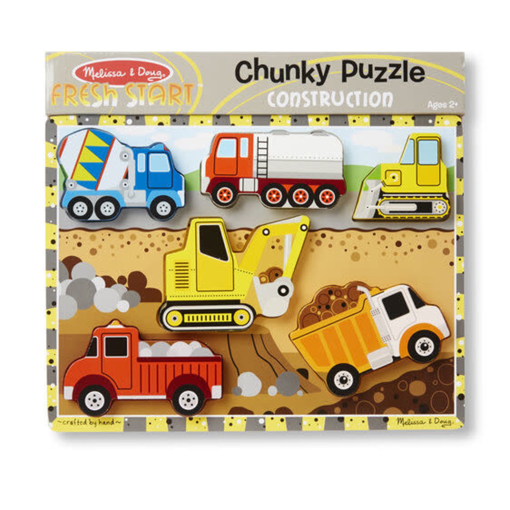 Melissa and Doug Chunky Puzzle: Construction