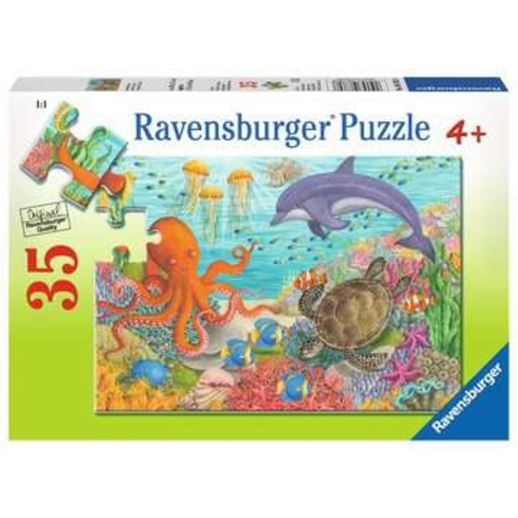 Ravensburger Ocean Friends, 35-Piece Jigsaw Puzzle